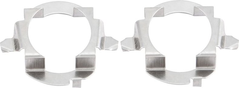 2 Stück H7 LED-Autoscheinwerferlampen-Sockelhalterung, LED-Scheinwerfersockelhalterung für einfache Installation.