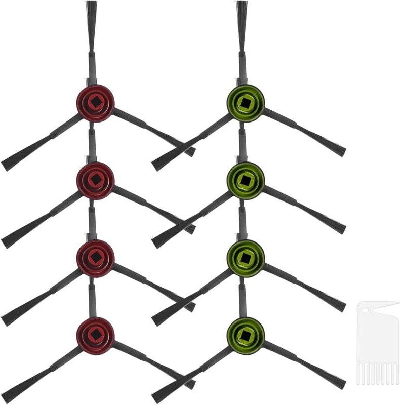 Seitenbürsten für Ecovacs Deebot T8/T9/N8/X1 Omni/X1 Turbo/T10 Omni/T10 Turbo/T20 Omni/T9+/N8+/N8 Pro/N8 Plus/950/920/T8...