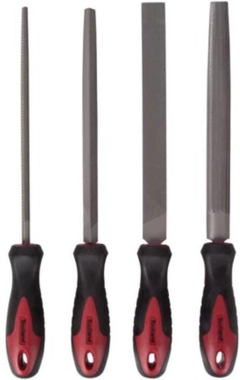 FEILENSATZ FÜR STAHL - 20 cm/8" - 4 St.