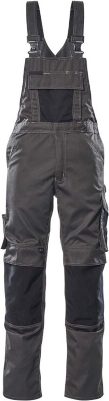 Unique Latzhose Augsburg Gr. 82C54 anthrazit/schwarz 12169-442 - Mascot