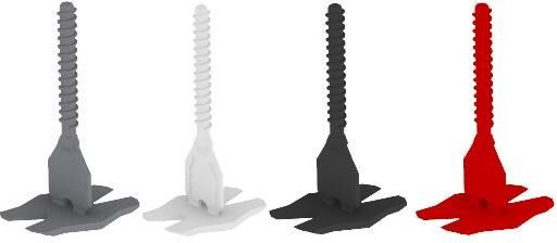 Rubi - Flache Basis Cyclone 2 mm 100 Stück - 35943