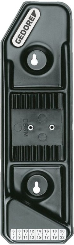 H 6-8 l Plastikhalter leer für 8 Schlüssel No. 6