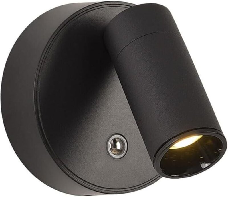 Kabellose Wandleuchte für den Innenbereich, wiederaufladbare LED-Lampe mit Fernbedienung, dimmbar, 360°-Drehung, kabello...