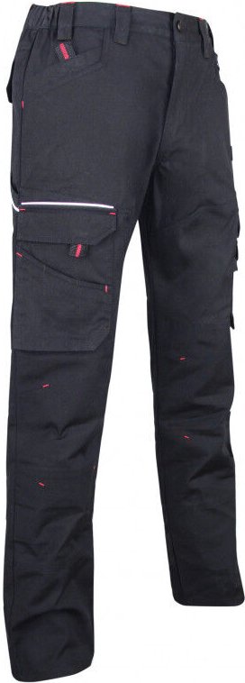 LMA - Arbeitshose Canvas - Basalt Schwarz - T38 - 1425-38