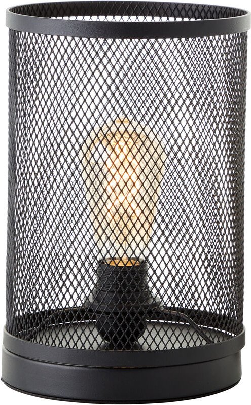 Brilliant - Lampe Maze Tischleuchte 18cm schwarz korund Aluminium schwarz 1x A60, E27, 60 w