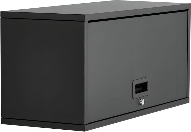 Mophorn Hängeschrank für Werkstatt, 770x305x356 mm, Schrank mit aufklappbarer Tür, 54 kg Belastbarkeit pro Regal, Wandmo...