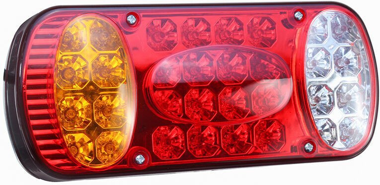 2 Stück 12V 32 LED Rücklicht Bremsleuchte für LKW, Anhänger, Wohnwagen