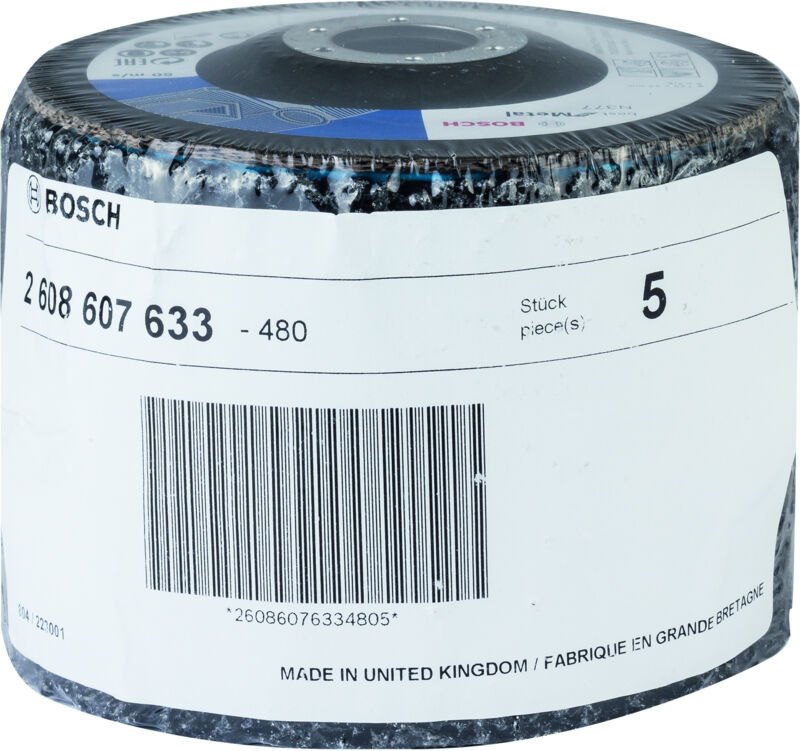 Bosch - pro N377 Multi Material Reinigungsscheibe 125 mm 22,23 mm - 2608607633