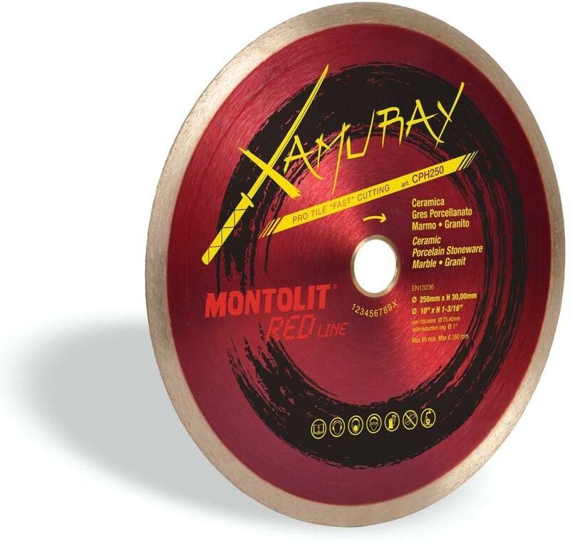 Diamantscheibe 350 Mm Fž£r Keramikfliesen Feinsteinzeug Marmor Granit Montolit Cermont Cph350