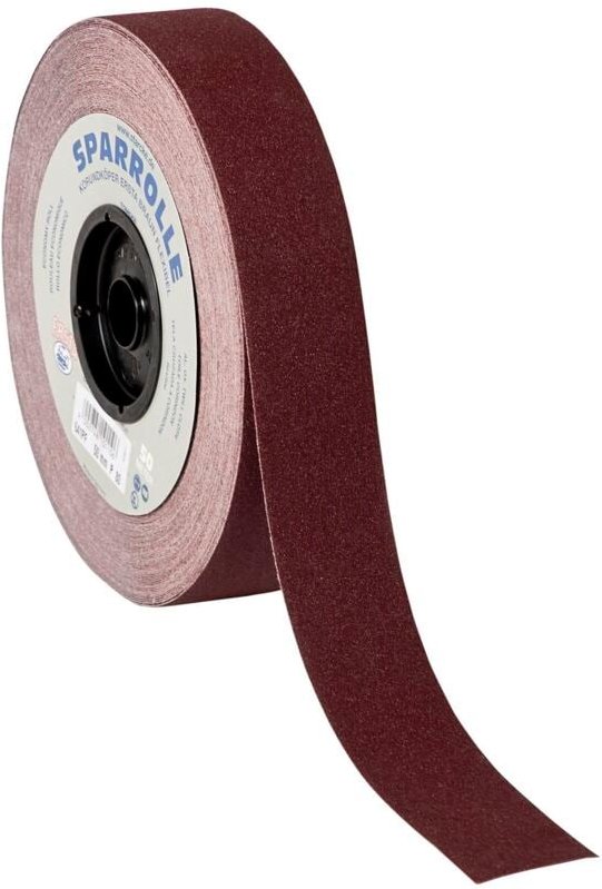 Sparrolle Schleifpapier Rolle (Metallbearbeitung) 50 mmx50 m Korn 320 - Starcke