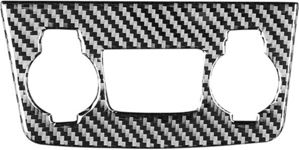 Tlily - Carbon Fiber Zentrale Konsole Zigarettenanzünder Abdeckung Trim Aufkleber für Hyundai Sonata 8Th 2011-2014 Zubeh...