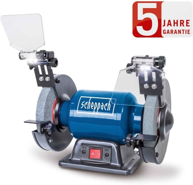 Scheppach - Doppelschleifer SM150L 150mm Schleifmaschine Schleifbock 400Watt 230