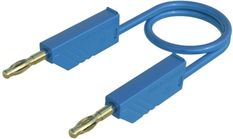 Sks Hirschmann - mln 150/2,5 bl Messleitung Lamellenstecker 4 mm Lamellenstecker 4 mm 1.50 m Blau 1 St