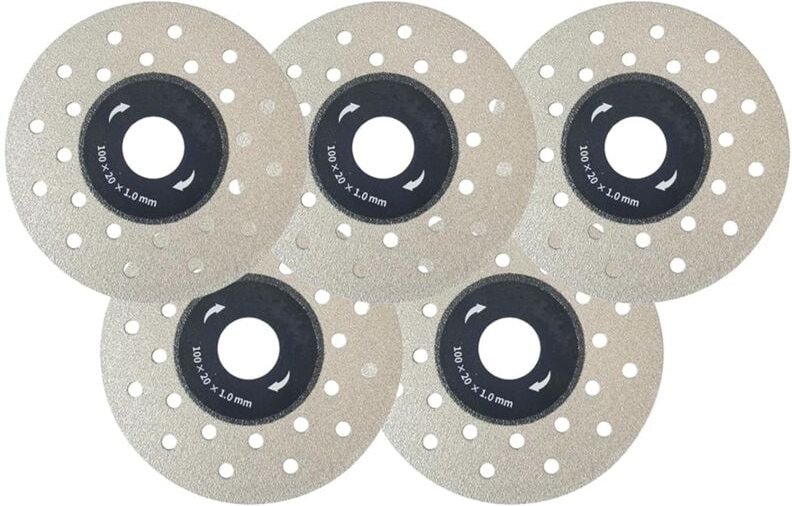 Tlily - 5-teiliges poröses, verbreitertes Schneideblatt, Discos Para Cortar