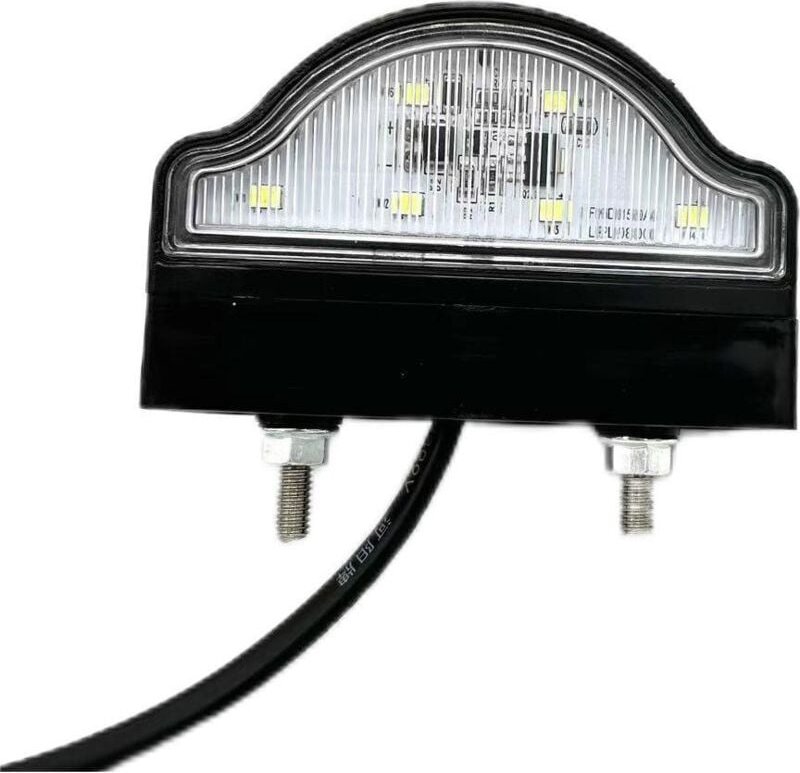 Stück Allgemeine LED-Kennzeichenbeleuchtung 12 v 24 v mit wasserdichtem E-Prüfzeichen für Autoanhänger lkw Traktor Van r...
