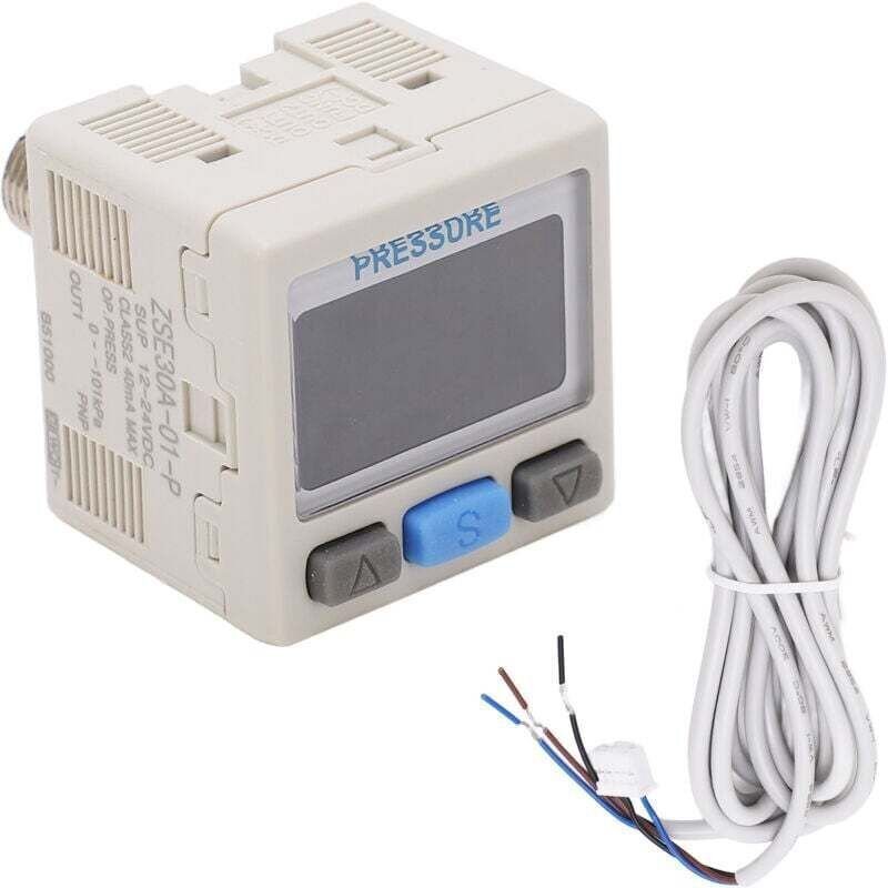 Luftdruckregelventil, digitaler pneumatischer Vakuumregler, Schalter 0 bis -101 kPa, 12-24 V DC,