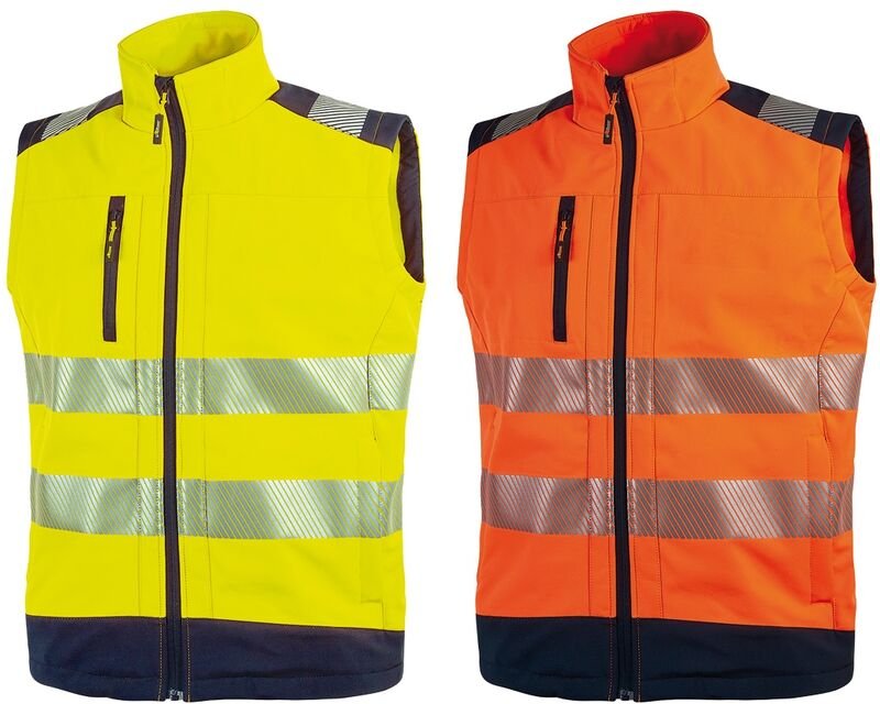 Dany Warnschutz-Arbeitsweste - xl - Gelb - U-power