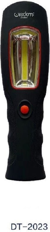 Trade Shop Traesio - Trade Shop - DT-2023 Hängende COB-LED-Lampen-Taschenlampe mit doppelter Lichtemission für Camping -