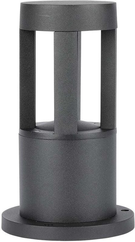 Led Gartenlampe Bodenleuchte 10W cob led Schwarz Farbe h:25cm Kaltweiß IP65 - V-tac