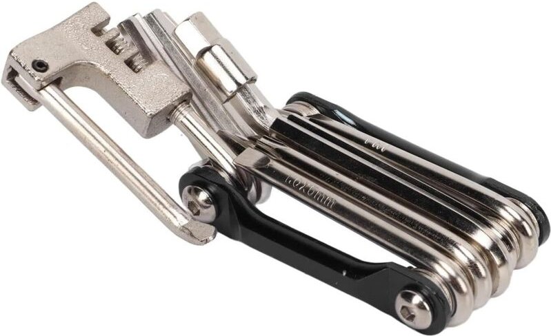 Csparkv - Fahrradreparaturset, Mountainbike-Werkzeugset, tragbares Multitool, Multifunktionsausrüstung, Zubehör, Reifenr...