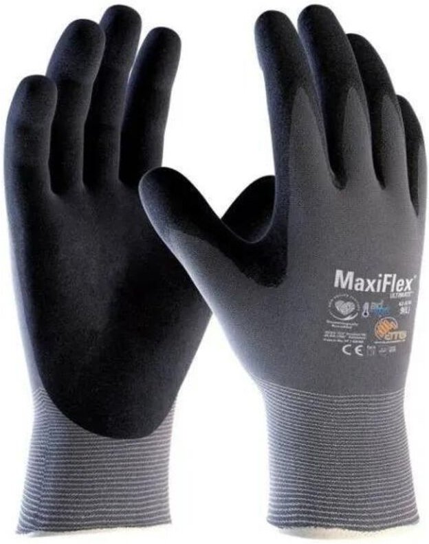 Atg Maxiflex Ultimate Arbeitshandschuhe dunkelgrau navyblau