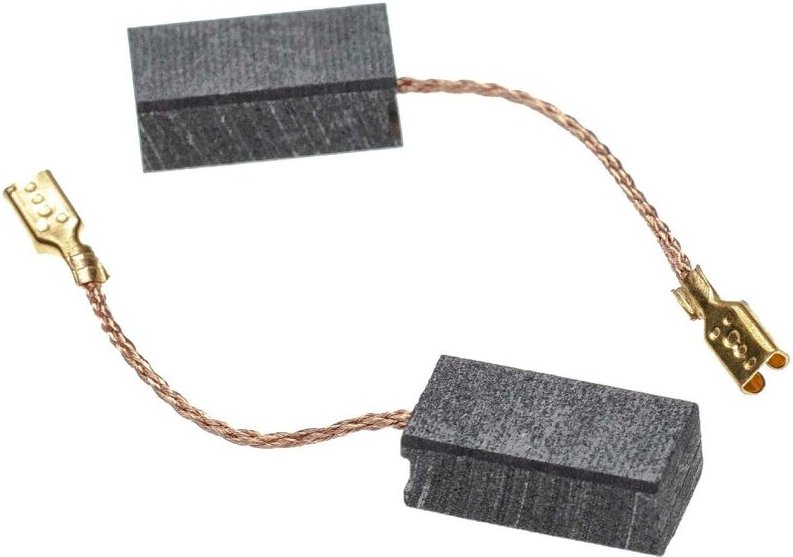 Vhbw - 2x Kohlebürste Motorkohle Schleifkohle 17 x 9 x 6,5mm kompatibel mit Hitachi G13SP, G13VA, G15VA, gp 2S2 Elektrow...