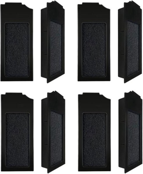 8PCS HEPA-Aktivkohlefilter für Ecovacs X1/T10 omni turbo Serie Kehren Roboter Zubehör