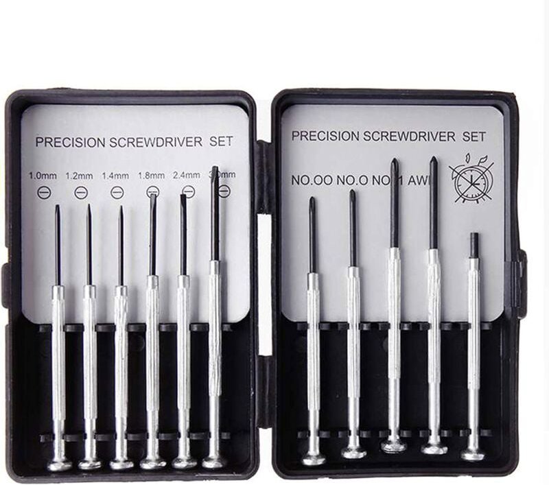 Aougo - Präzisions-Schraubendreher-Set für elektronische Reparaturen an Laptops, Computern, Tablets, Brillen, Uhren und ...