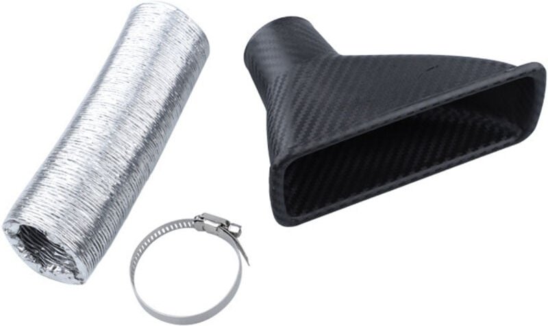 Ahlsen - Auto-Lufteinlässe, quadratischer Trichtersatz, Lufteinlass für die vordere Stoßstange, Turbo-Turbinen-Ansaugroh...