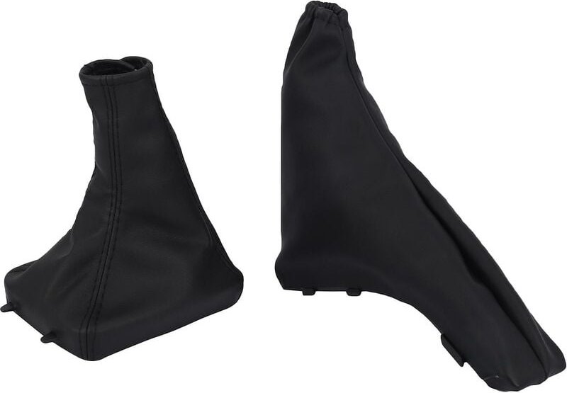 Woosien - Auto Schaltknauf Gamasche Abdeckung Pu Leder Parkplatz Handbremse Griffe Abdeckungen Für Opel g Zafira a 1998