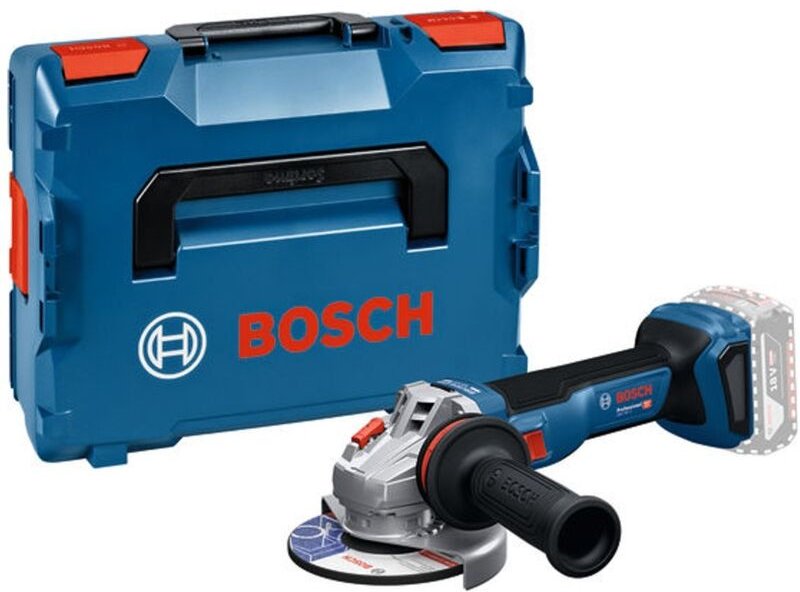 Bosch Akku-Winkelschleifer gws 18V-11 ohne Akku und Ladegerät in l-boxx