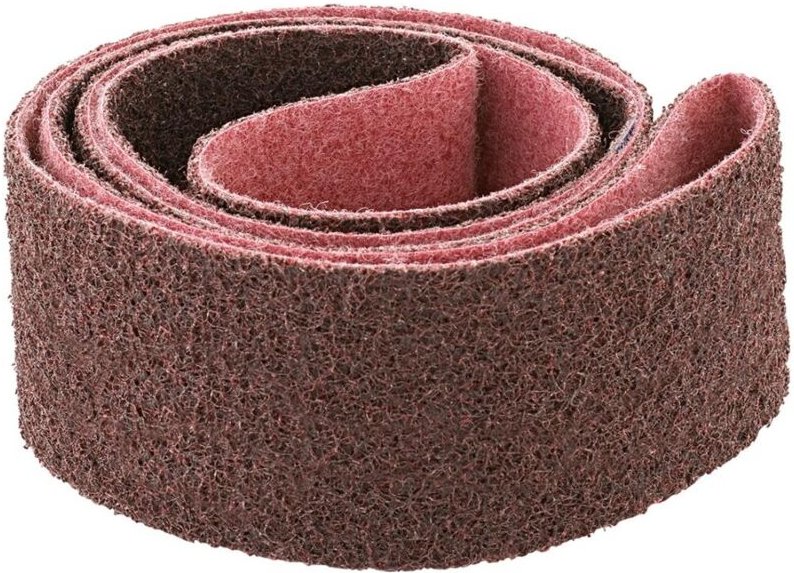 Vliesband Nylon/Korund 13x 610mm med/rot Forum