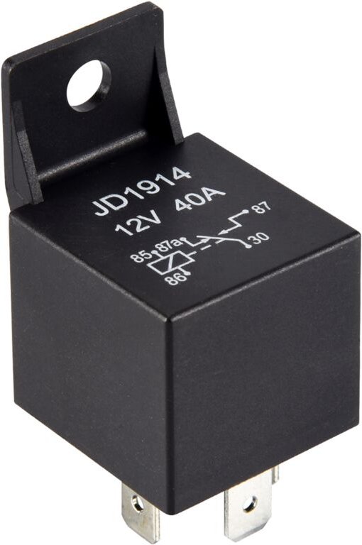 Tlily - 12V Volt 40A amp 5 Pin Umschaltrelais Automobil Auto Motorrad Boot Fahrrad