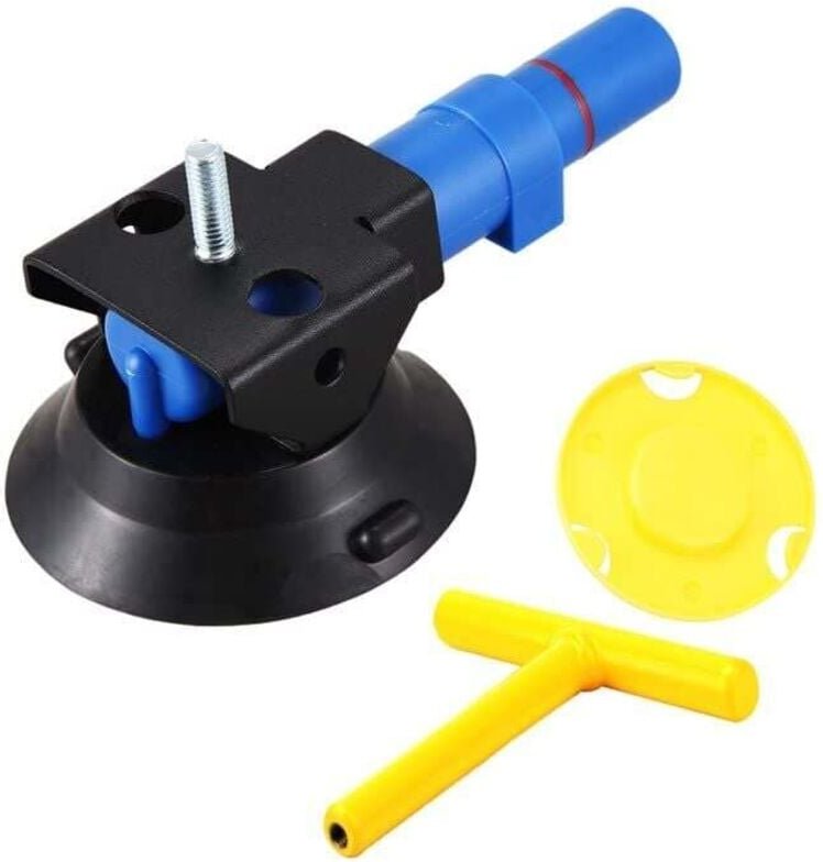 Werkzeug zur lackfreien Dellenreparatur, Saugnapf-Handpumpenhalterung, 3-Zoll-Hochleistungs-Dellenzieherwerkzeug für Kar...