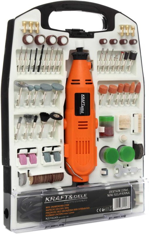 Mini-Mühle 270w + Zubehör 235 El. Multifunktional Kraft&dele Kd10245