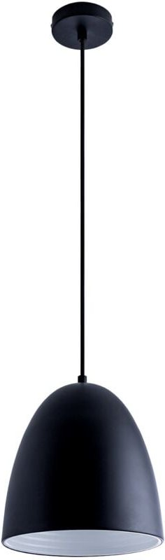 Pendelleuchte Küchenlampe Hängelampe Esszimmer Esstischlampe Innen Gold Weiß ohne Leuchtmittel, Schwarz-Matt-Weiß - Paco...