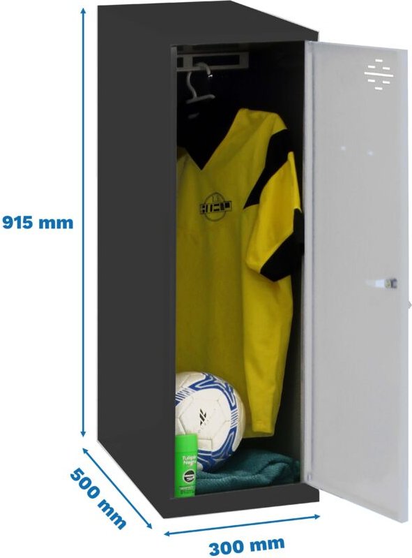 Simonrack Metallfach in Anthrazit 915x300x500 mm