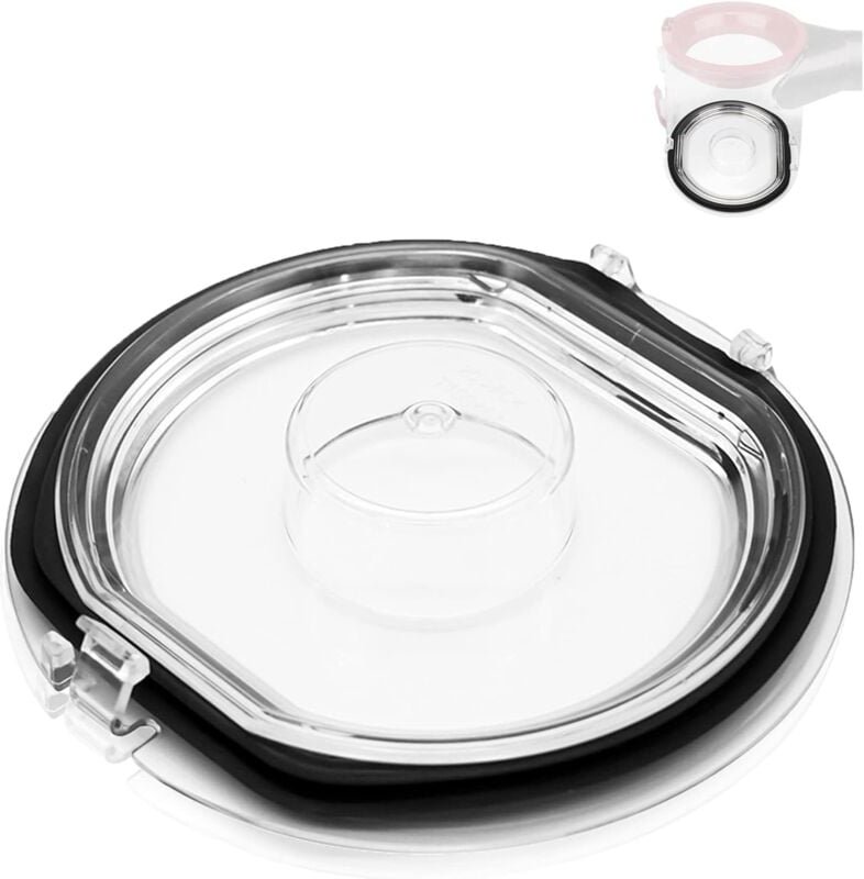 Mülleimer-Ersatzkappe für Dyson V7 V8 Staubsauger-Zubehör, Abdeckung mit Dichtungsring
