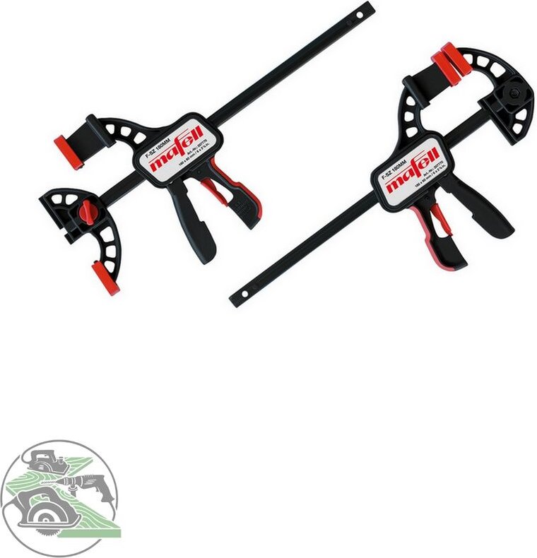 Spannzwinge f-sz 180MM 2 Stück, zur Schienenfixierung am Werkstück - Mafell
