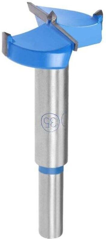 Mèche Forstner 35 Mm Carbure Tungstène Pour Perçage Bois Trous Charnière Scie Cloche