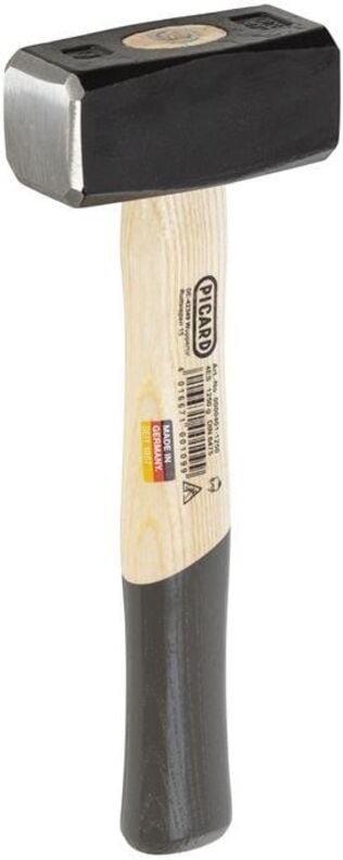 PICARD Fäustel 1.250g mit Hickorystiel Nr. 4