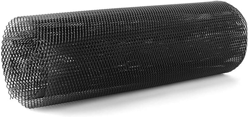 Thumbnail - Ej.life - Fydun Kühlergrill Mesh 3x6mm Aluminiumlegierung Kühlergrill Mesh Blatt Gitter Körper Stoßstange Rhombic Grill ...