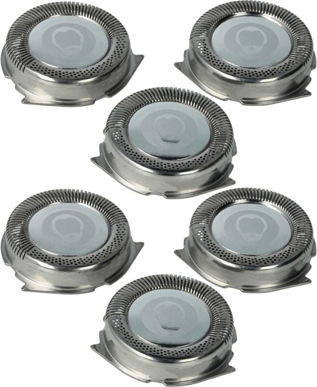 6x Ersatz-Scherköpfe kompatibel mit Philips HQ6874, HQ6879, HQ6863, HQ6868, HQ821, HQ851, HQ853, HQ902, HQ801 Elektroras...