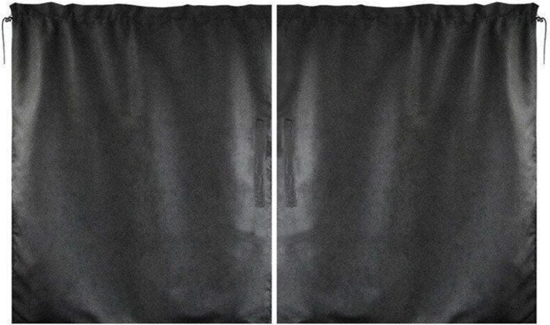Vorhänge fürs Auto - Separator - Schwarz - 2er-Pack