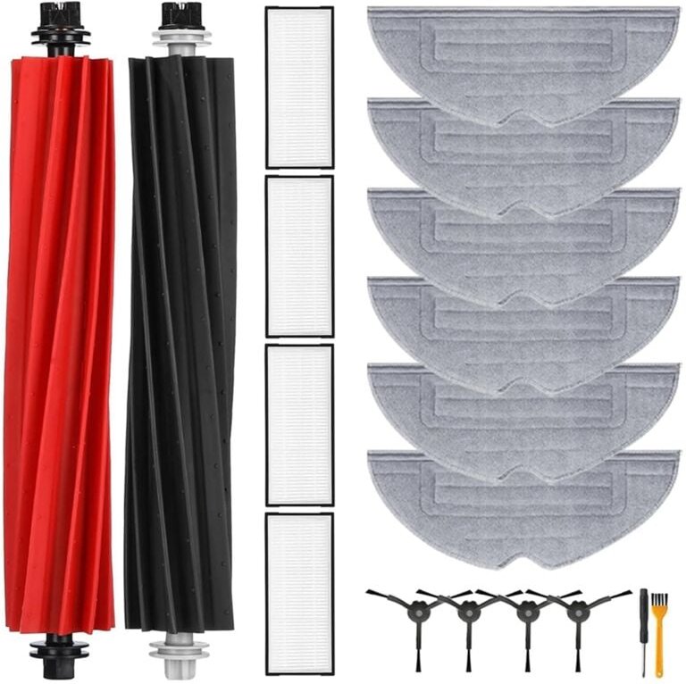 Staubsauger Hauptseitenbürste Hepa-Filter Mopptuch Staubbeutel Teile