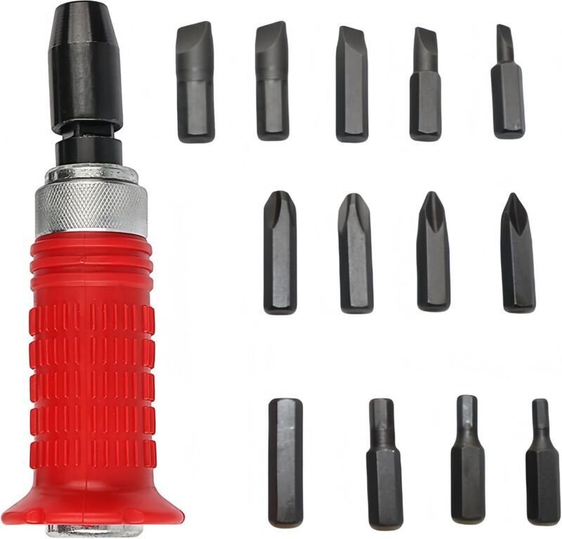 Set mit 14 Schlagschraubern – Für Reparatur- und Demontagearbeiten