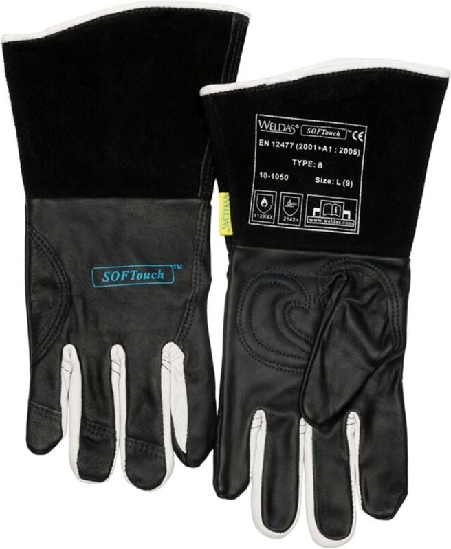 5-Finger-Schweißerhandschuhe WELDAS 10-1050 M