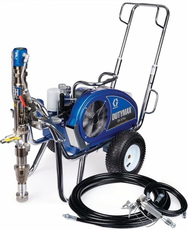 TexSpray DutyMax EH675DI-Serie Hochdruck-Elektro-Hydraulik-Airless-Spritzgerät – Graco 25D224