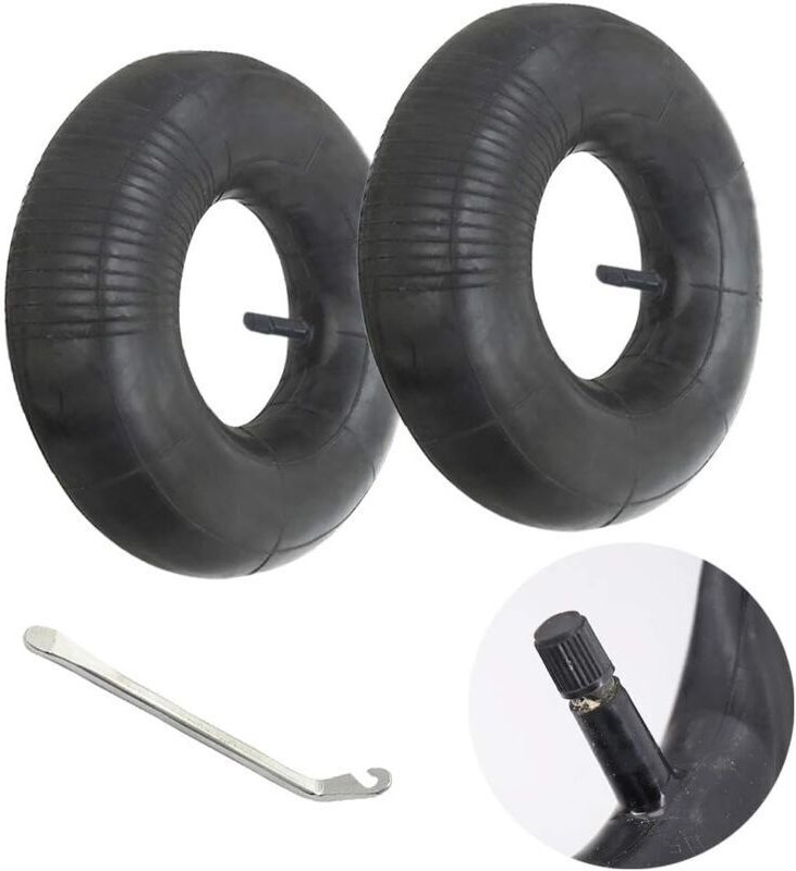 stück 3.50/4.00-6 Innenrohr Reifen Rad 3.50/4.00-6 Innertube Schubkarre Gummi Ventil 6