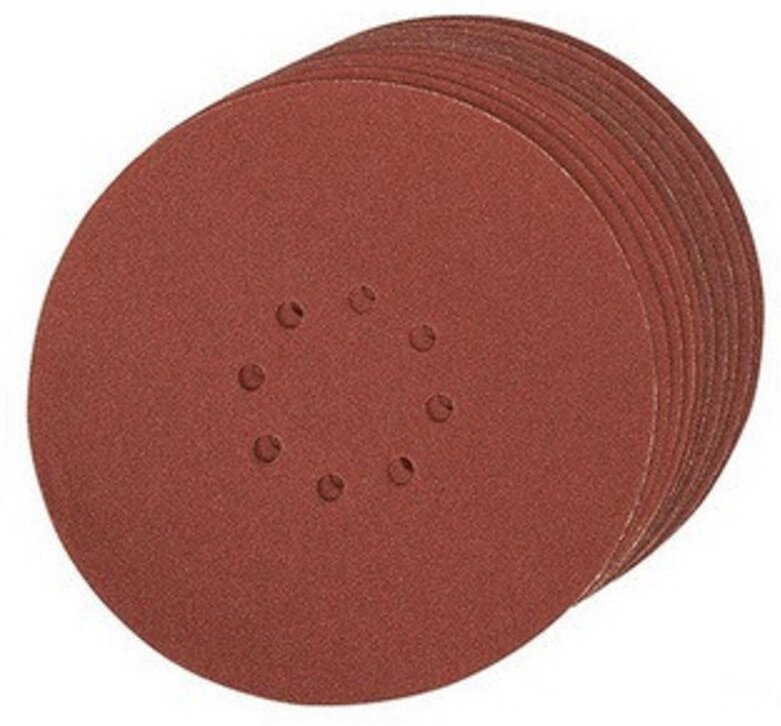 Schleifpapier Set Rund K120, 10 Stück , DS210, DS200, DS920, DS930 - Scheppach
